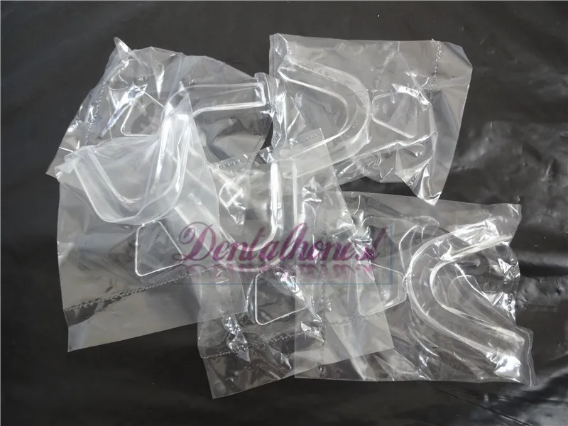 5PCS Dental Thermoform Teeth Whitening Bleaching Trays Full Mouth Trays