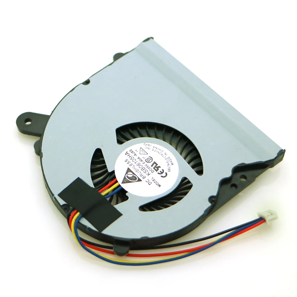 Бесплатная доставка новый вентилятор KSB06105HA DC5V 0.4A 4Pin для ASUS S400 S400C S400CA S400E X402C X402E