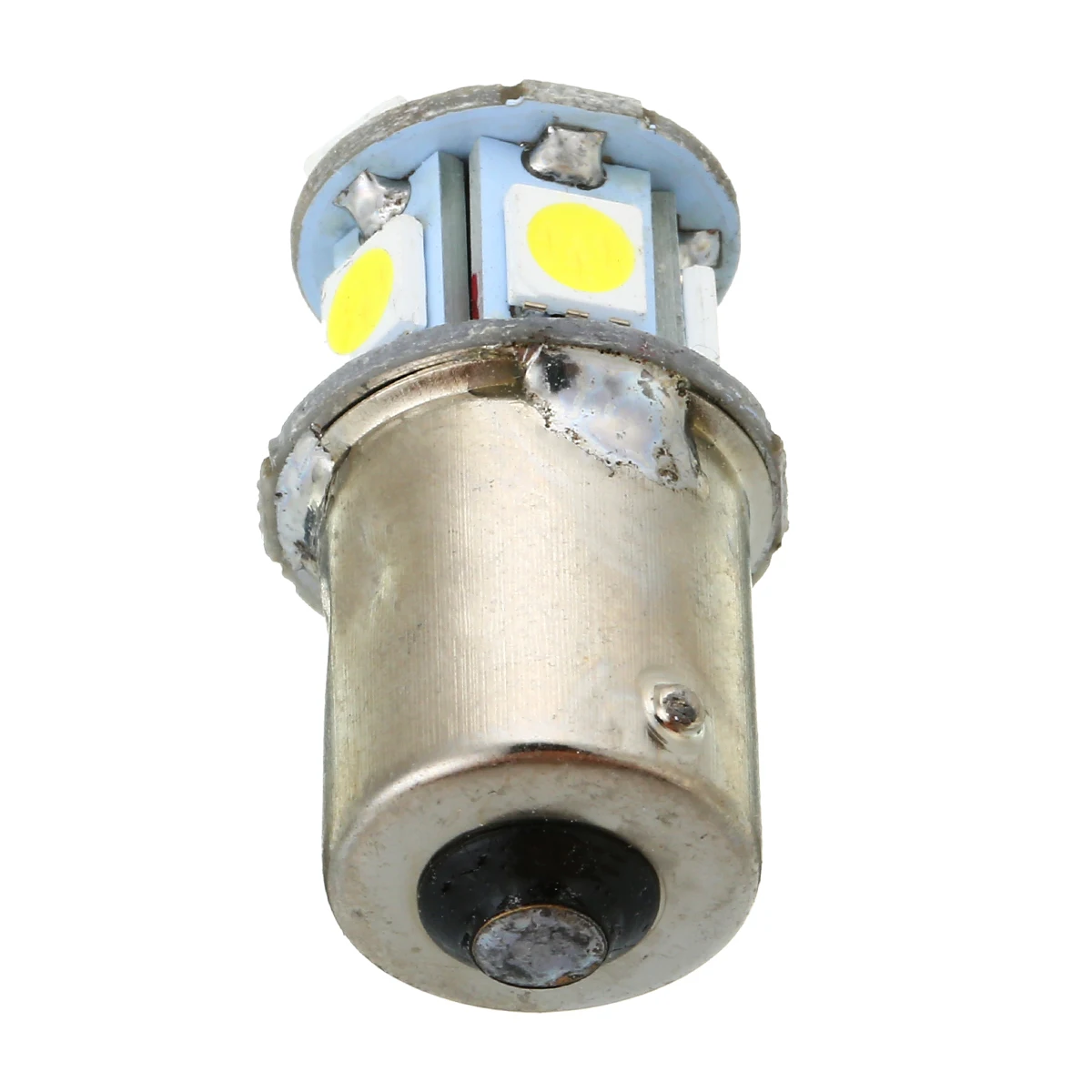 2Pcs White Car Signal Lights BA15S R5W 1156 5050 8SMD 12V LED Car Tail Turn Signal Light Bulb Car Styling