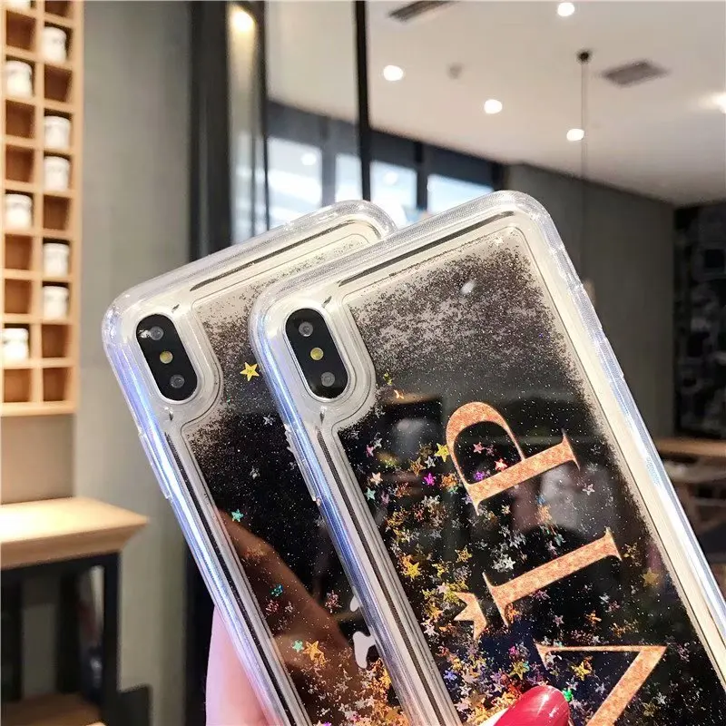 For iPhone XS Max Dynamic Liquid Bling NBA Basketball Star Phone Case VIP Star TPU Back Cover For iPhone XR X 6 6S 7 8 Plus Case (9)