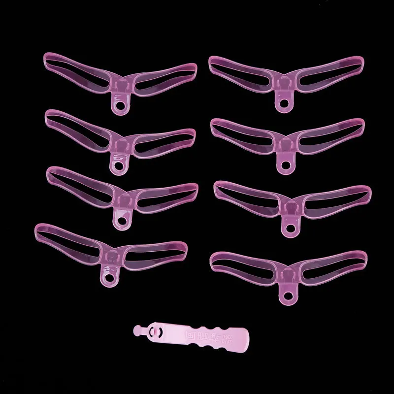 Eyebrow Stencils 8pcs/set Fashion different Eyebrow Shaper Model Makeup Beauty Tool Drawing Guide Template AC067 makeup tools,eyebrow stencil tool,eye makeup tools