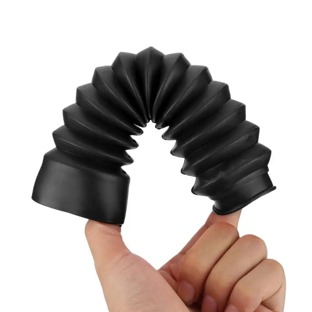 

1 Pair Universal Motorcycle Rubber Front Fork Cover Shock Absorbing Protecting Gaiters Boot Gaitor