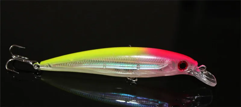 Exclusive Quality Laser Minnow Lure 11cm 13.5g Lifelike Fishing Wobblers Diving Fishing Lures Hard Bait Fishing Accessories (8)