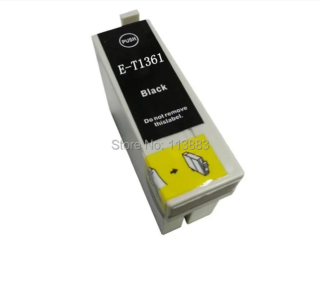Черные совместимые чернильные картриджи 10 INK 136 T1361 * 2 для принтера EPSON анализатор