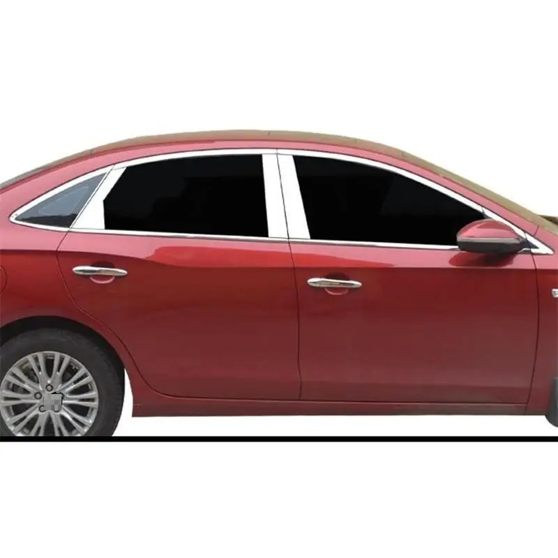 

Window Body Automobile Chromium Modified Car Styling Modification Decoration 09 10 11 12 13 14 15 16 17 18 FOR Buick Excelle GT