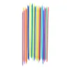 30PCS Colorful Plastic Baby Children Educational Traditional Mikado Spiel Pick Up Sticks With Box Game Kids Gifts 2