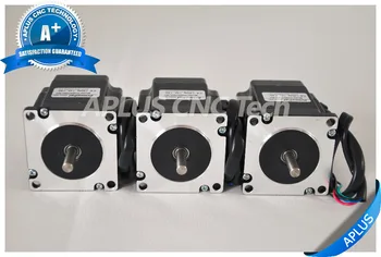 

3PCS NEMA 23 Stepper Motor, 212oz-in 64mm 1.0A, 1.8degree, 4wires