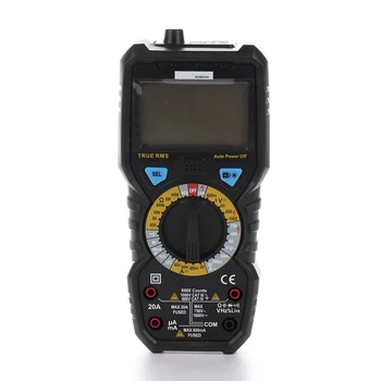 

6000 Counts True RMS Digital Multimeter with 1000V AC/DC Voltage Resistance Capacitance Frequency Duty Ratio Tester
