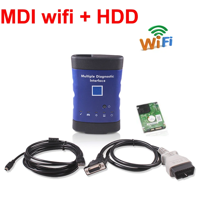 Новейший forG. M MDI множественный диагностический интерфейс ForGM MDI wifi многоязычный MDI сканер
