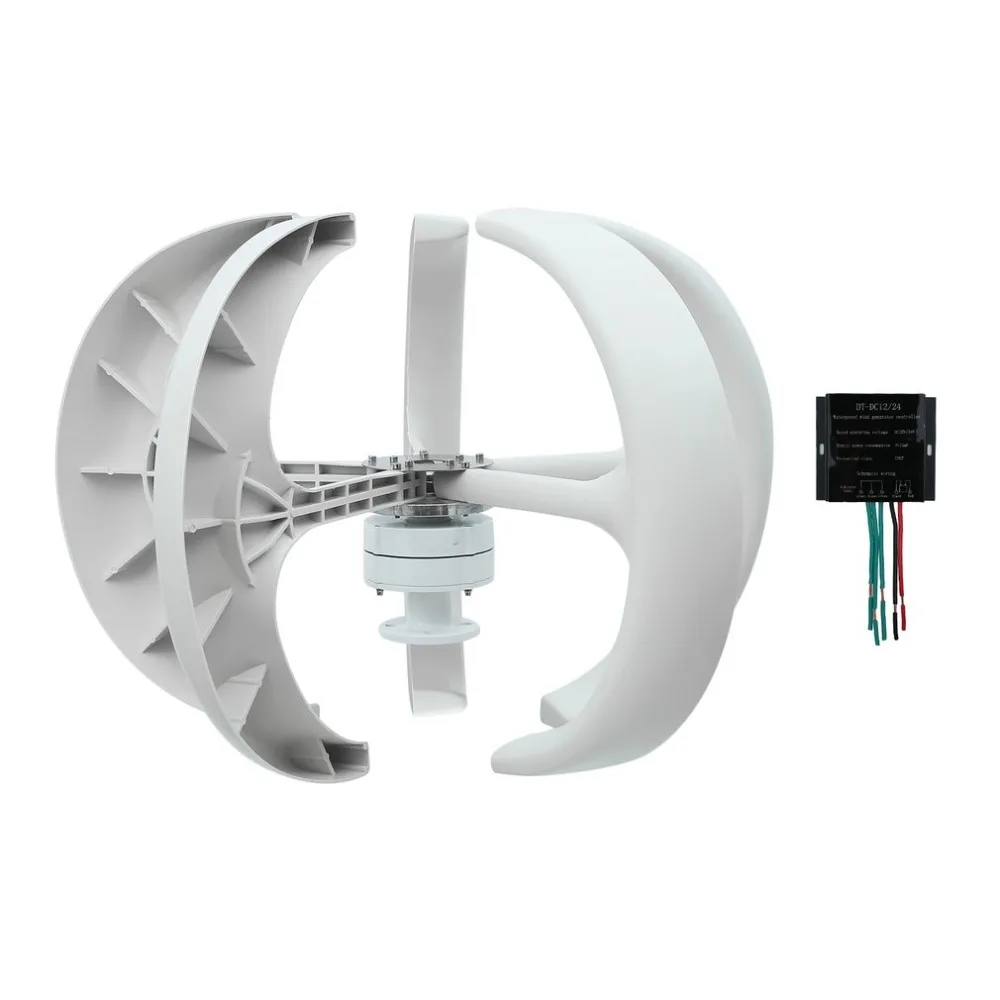 

Lantern Type 5-Blade Vertical Axles 300W 12V Power Generator Wind Turbine Generator Durable Home Improvement Parts Toiletry Kits