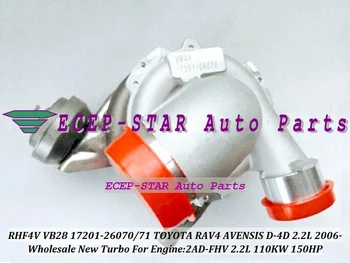 

VB28 17201-26070 1720126070 17201 26070 17201-26071 1720126071 RHF4V Turbo For TOYOTA RAV4 AVENSIS D4D 2006- 2AD-FHV 2.2L 150HP