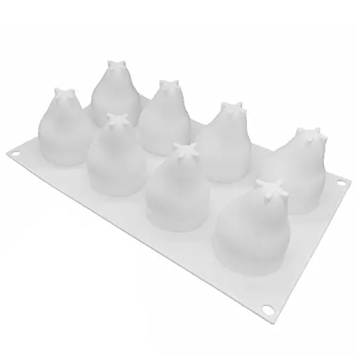 Белый Форма фрукта груши, силиконовая форма, форма для торта, сделай сам, 3D мусс, форма для кекса, форма для печенья, кексов, выпечки, кондитерские инструменты - Цвет: Белый