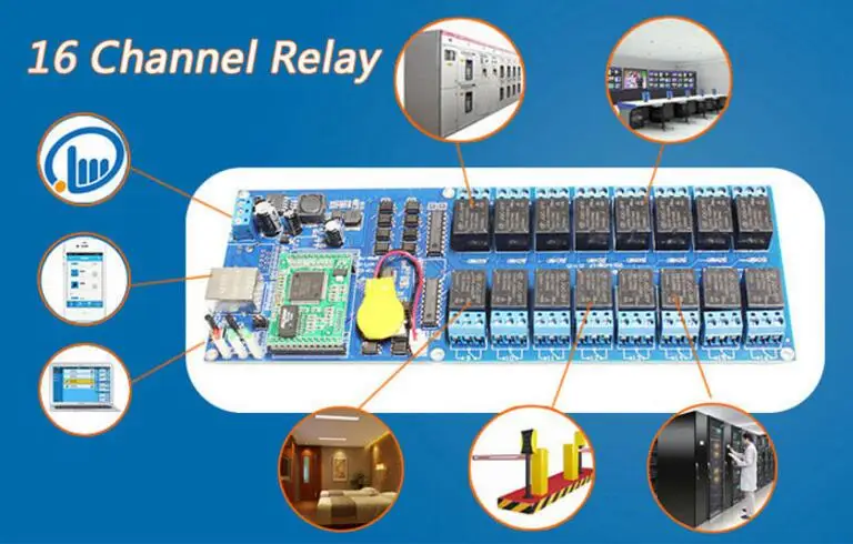 USR-R16-T,, промышленные сети Ethernet, реле, 16 каналов, выход, дистанционное управление, переключатель с TCP/IP LAN интерфейсом, Новинка