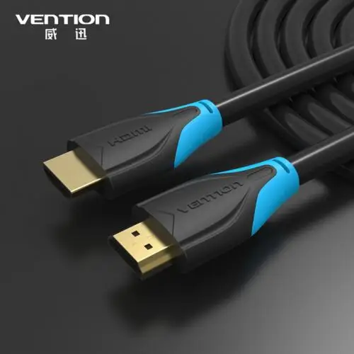 Any time pamper Impolite Vention Hdmi Cable Hdmi To Hdmi Cable Hdmi 2.0 1.4 4k 3d 60fps Cable For Hd  Tv Lcd Laptop Ps3 Projector Computer Cable 1m 2m 3m - Audio & Video Cables  - AliExpress