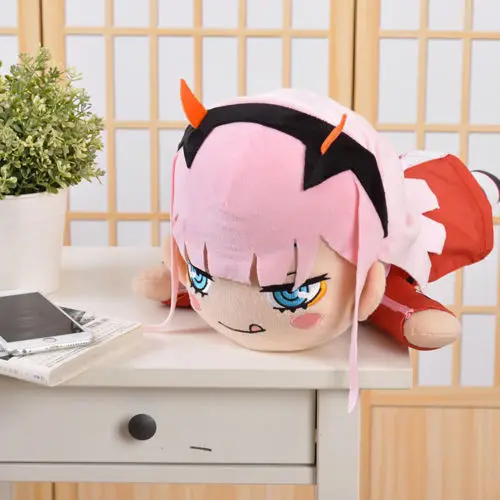 Плюшевая кукла аниме любимый в франксе Zero Two 02 игрушка фигурка подушка мягкая