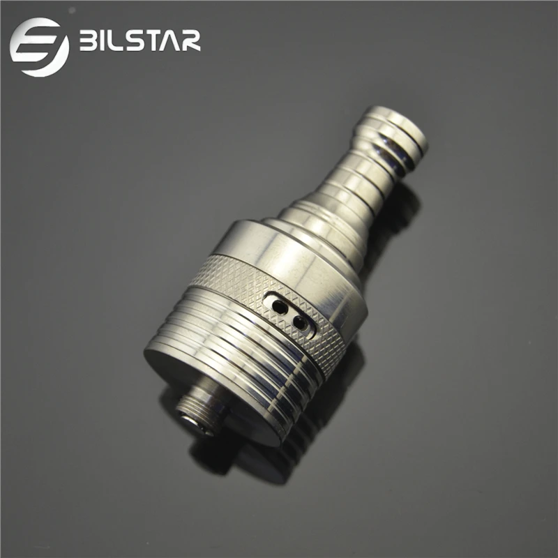 

Original Bilstar Helios RDA 304 stainless steel Rebuildable Dripping Atomizer RBA DIY vaporizer Mechanical MOD, 510 threading