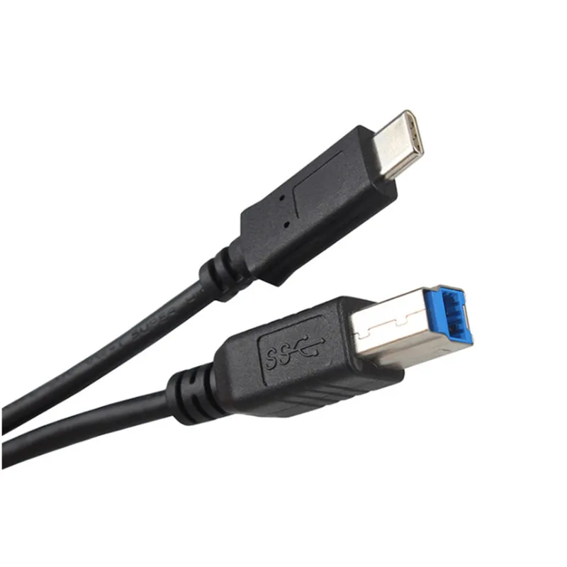 USB 3,1 type C до 3,0 BM USB 2,0 B Мужской кабель интерфейс передачи данных разъем для Macbook ноутбука принтер жесткий диск сканер - Цвет: USB 3.0