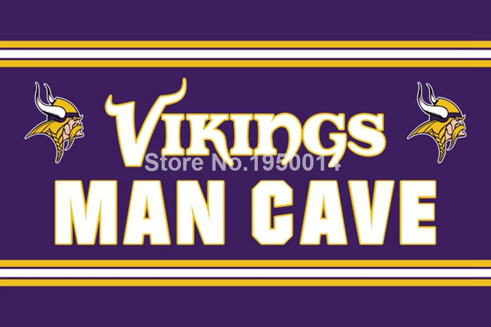 Mnnesota Vkngs Rustc Wall Decor Man Cave Decor Sports Man Cave Wall