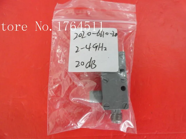

[BELLA] M/A-COM 2020-6610-20 2-4GHz 20dB SMA directional coupler