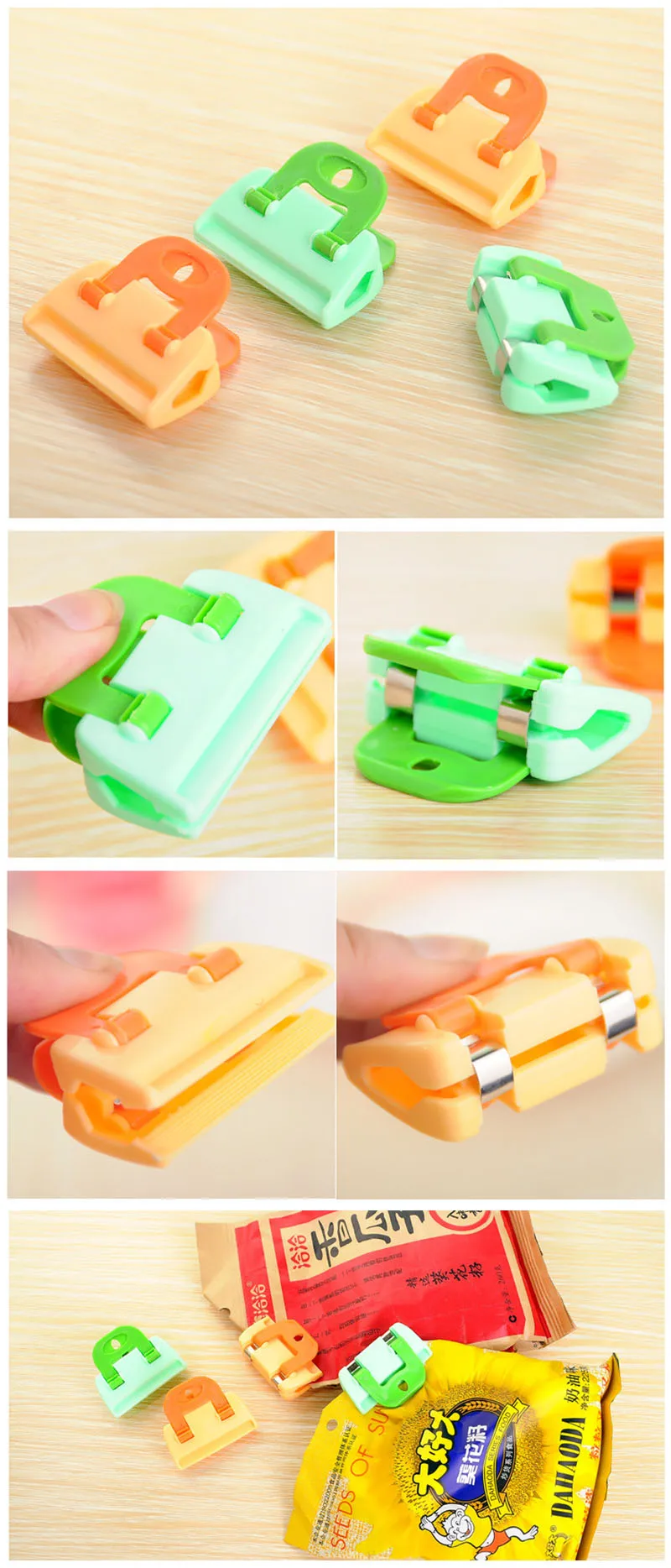 QuickDone-4PPCSLOT-Durable-Creative-Sealed-Clips-Home-Travel-Snack-Portable-ABS-Practical-Food-Plastic-Bags-Clip-KC1619 (9)