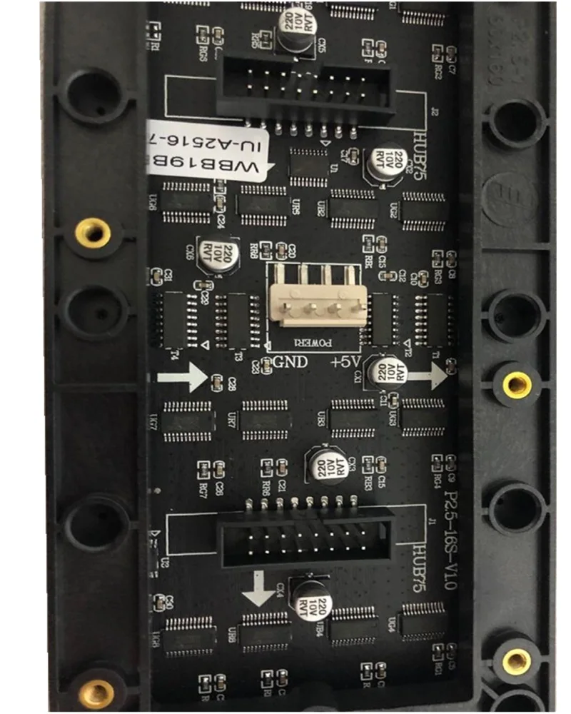 64*32 точки P2.5 Крытый SMD2121 32S 160*80 мм 160000 точек/m2 1RGB HUB75 NOVA контроллер системы программируемый светодиодный знак ali express