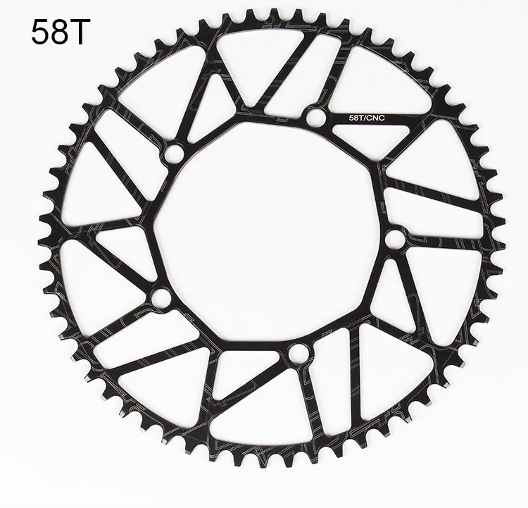 Litepro полый BMX складной велосипедный шатун Сверхлегкий 130 BCD 50T 52T 54T 56T 58T велосипедная цепь