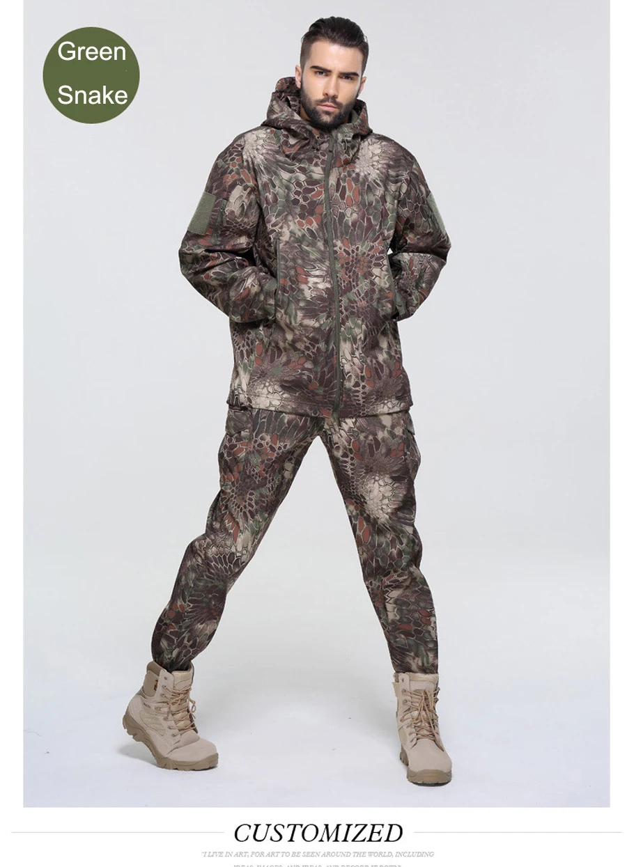 Ice Winter Suit Fly Fishing Clothes Camouflages Men (40)