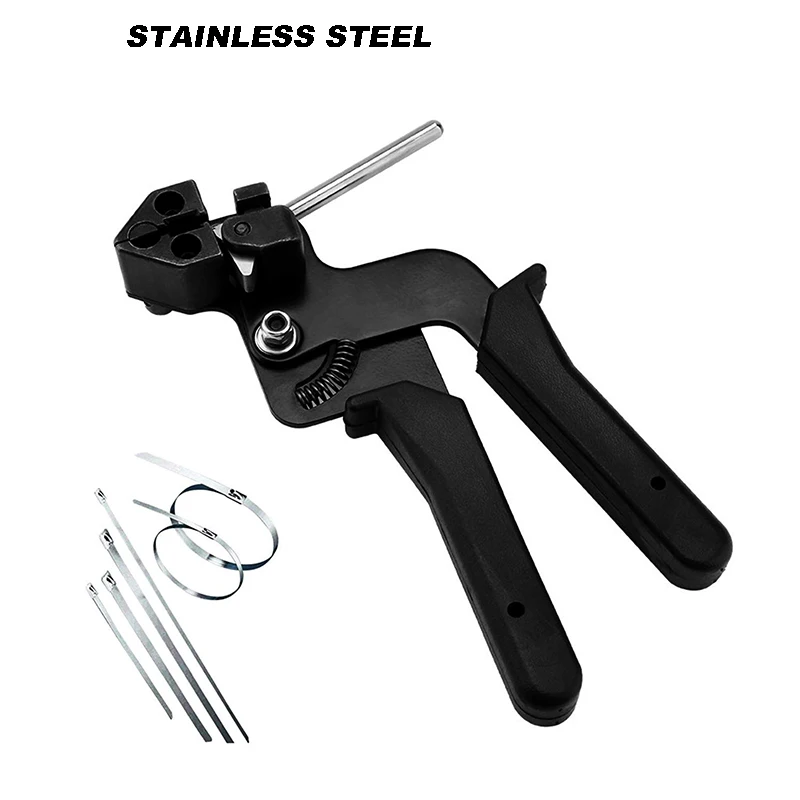 

cable tie gun for stainless steel cable tie hand cable tie fastening tool high quality cable tie tensioning plier tool