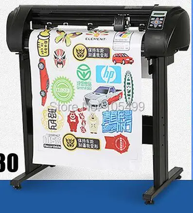 Best Selling Vinyl Cutting Machine Cutting Plotter 870mm Support contour cutting