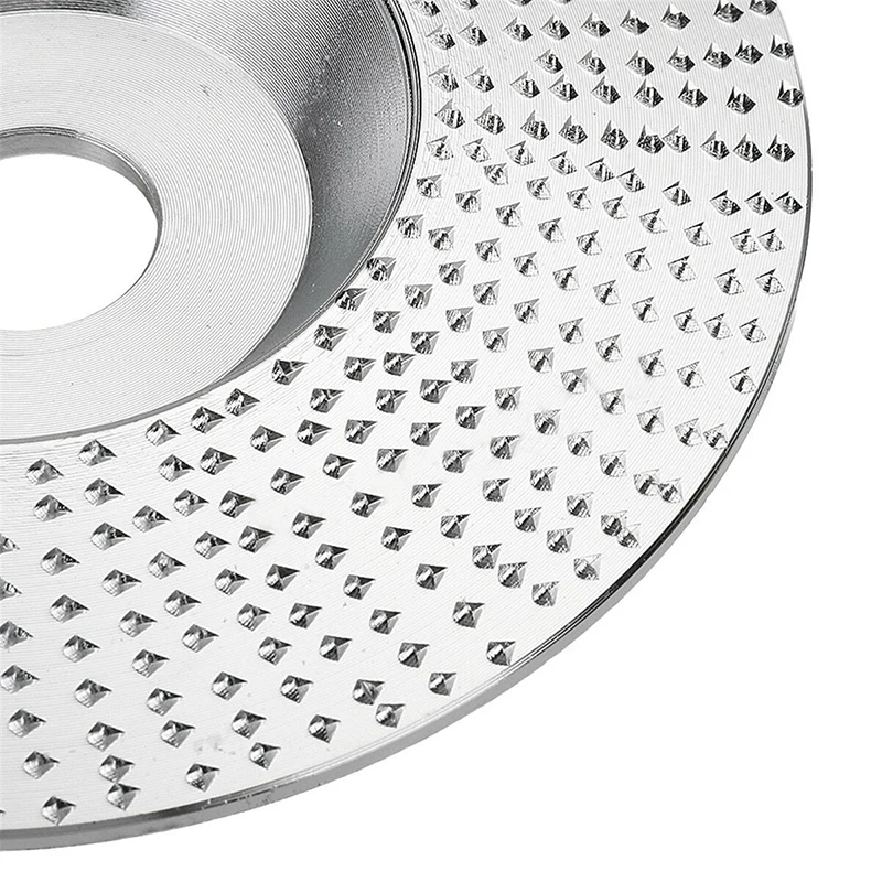 4Inch 100×16mm Round Angle Grinder Wood Grinding Wheel Sharpening Carving Sanding Disc Power Tool Accessory