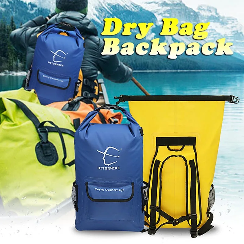 

25L Outdoor Waterproof Swimming Bag Backpack Bucket Dry Sack Storage Bag Rafting Sports Kayaking Canoeing Travel Wateroof Bag