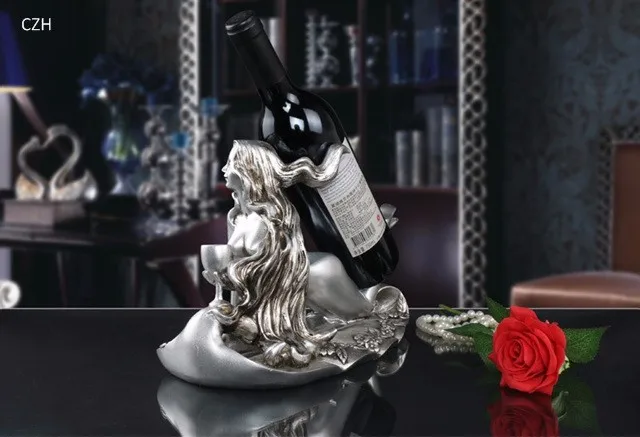 Сексуальная голая Статуэтка для красоты, винный стеллаж, декоративная статуя для стриптиза, подставка для бутылки, барная посуда, домашний декор, аксессуары для рукоделия