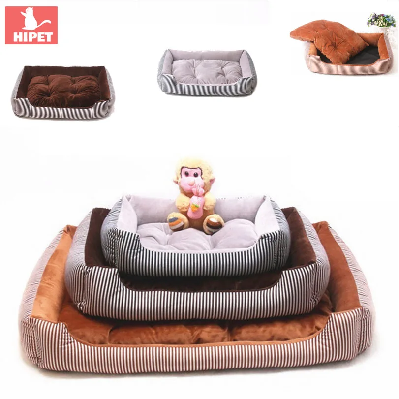 

PETKITTY spring summer house for cat cool cotton small medium dog bed mat cute comfortable detachable puppy kitten nest striated