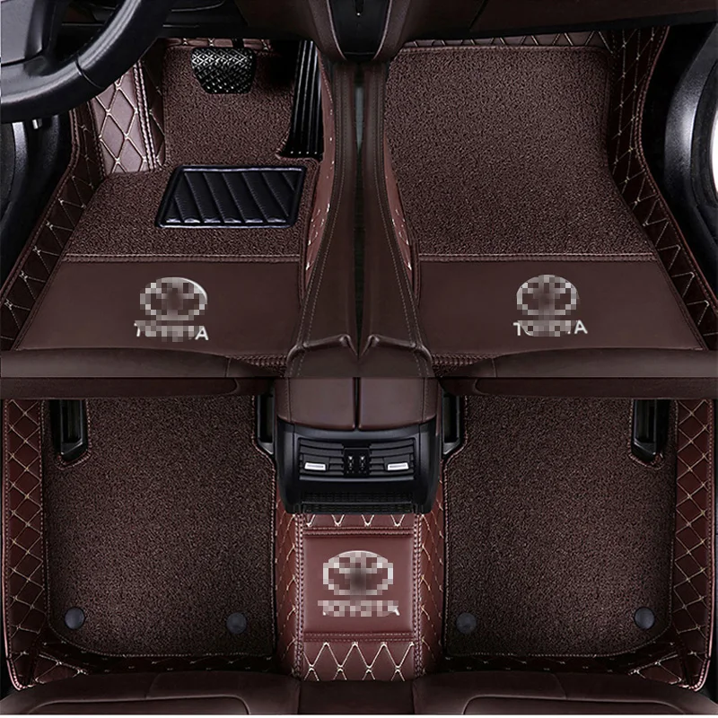 car floor mats for Toyota Land Cruiser 200 Prado 150 120 Rav4 Corolla