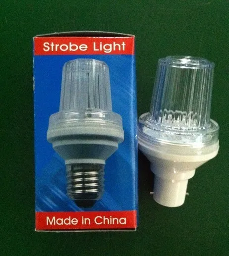 Led Strobe Light Flash Bulb For Holiday Decoration E27 B22 E12 Led Strobe Light Flash Bulb For