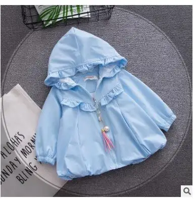 Casaco infantil/Детское пальто; верхняя одежда; roupa infantil feminina; Милая Детская куртка; пальто-Тренч с капюшоном для маленьких девочек;