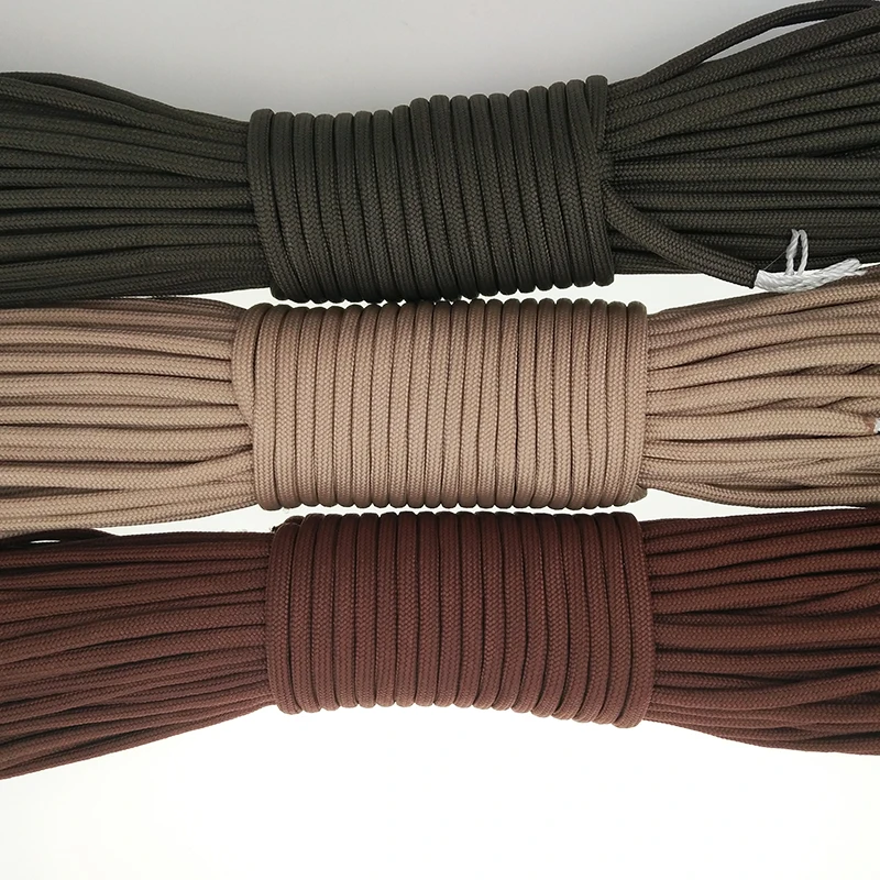 YOUGLE Paracord 550 парашютный шнур веревочка Mil Spec type III 7 Strand 100FT 31m оборудование для альпинизма кемпинга выживания 11-17