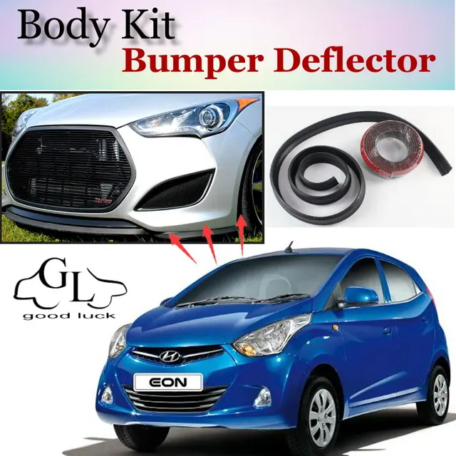 For Hyundai Atos Eon Bumper Lip / Front Spoiler Deflector For TopGear