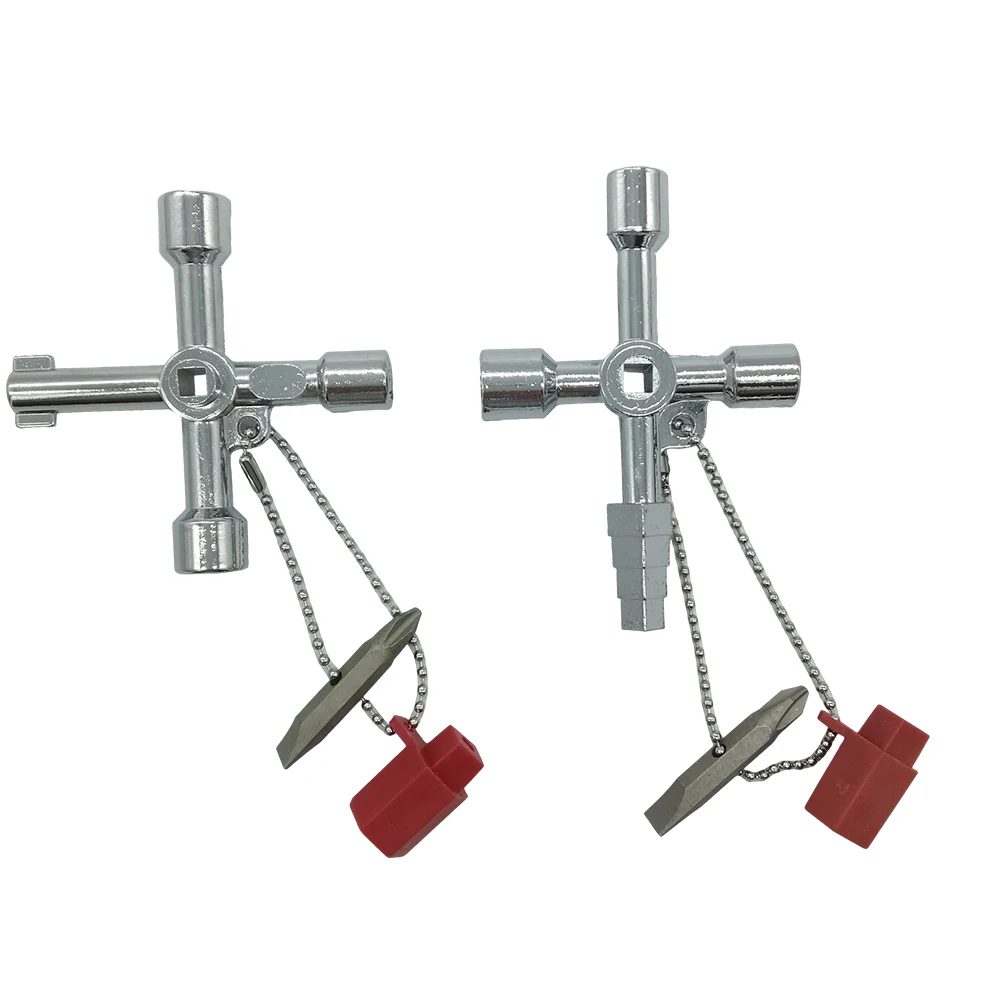 Julydream 1PC Alloy Multi Function Train Keys Universal Cross Key