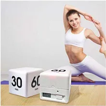 Cute kitchen timer digital gerenciamento de tempo cubo o milagre multi-funcional temporizador 5/15/30/60 minutos crianças treino temporizador