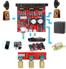 1PCS TDA2030A 2.1 Stereo Amplifier 3 Channel Subwoofer Bass Amplifier Boar