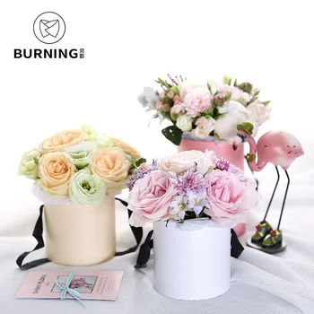 

Mini small bucket flower box flower box hatch box holding gift box