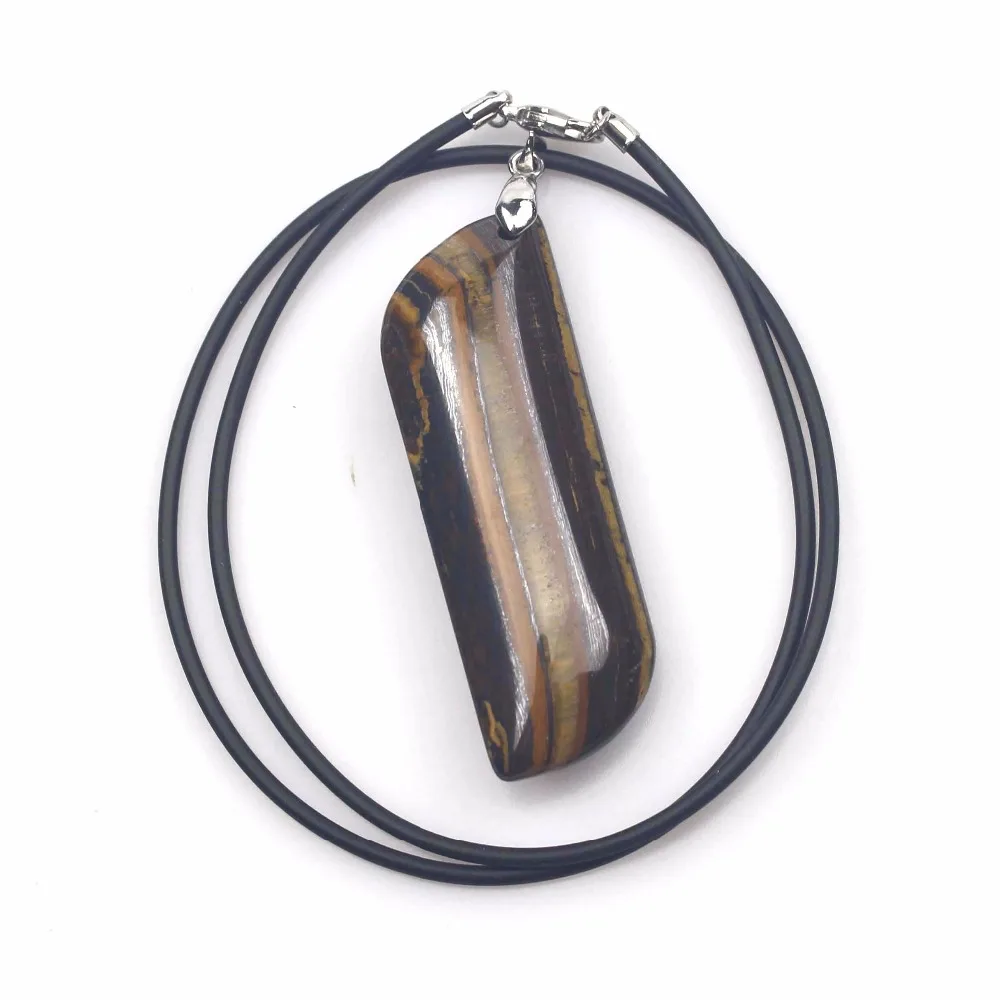 iron tiger eye stone pendant natural gemstone beads trendy jewelry for man wholesale ! | Украшения и аксессуары