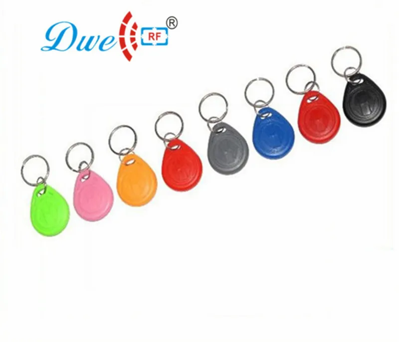DWE CC RF TK4100 Дешевые 100 шт за лот 125 кГц EM ID брелок для двери доступа и Стоянкы Автомобилей Автомобиля