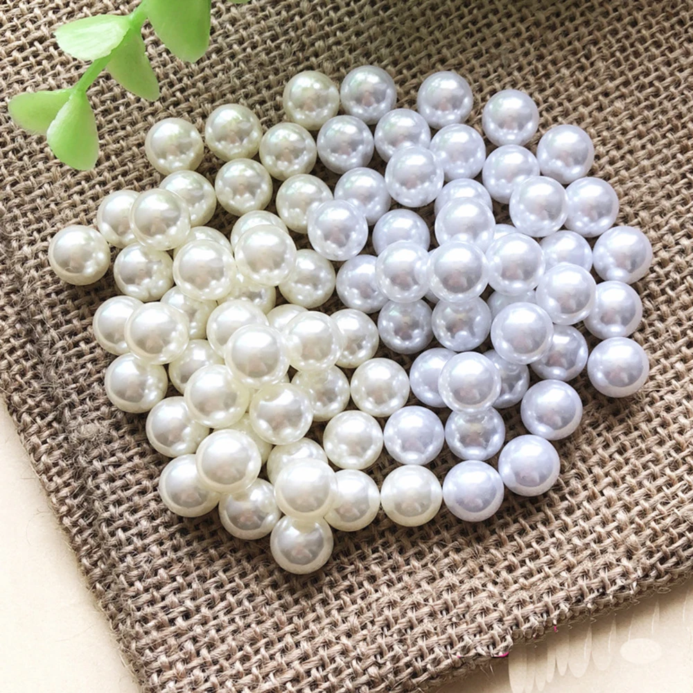 No hole Pearls Perle Pearl without hole tiny Small 3 mm to 40 mm white
