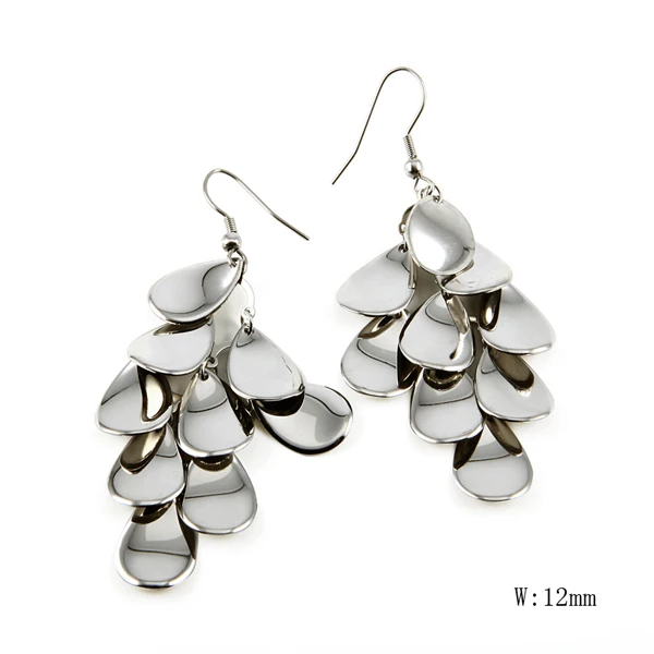 

DI-160 Trendy Elegant Created Big Simulated Pearl Long Earrings Pearls String Statement Drop Earrings For Wedding Party