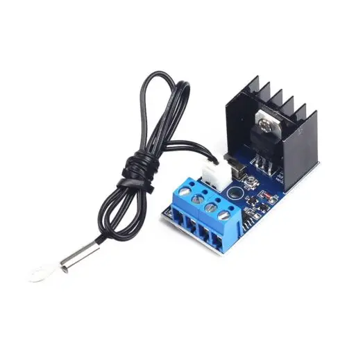 

1PCS DC12V 1A Automatic Fan Temperature Control Speed Controller Governor