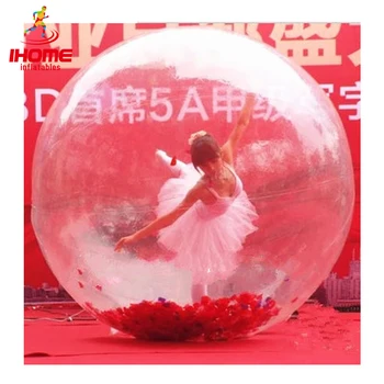 

JIAINF 3m TPU Inflatable ball zorbing water ball,water walking balls dance ball