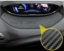 1 pcs Strumento Interno anti tappetino antiscivolo Per Peugeot 2016 2017 3008 GT/2017 5008 GT accessori auto con logo