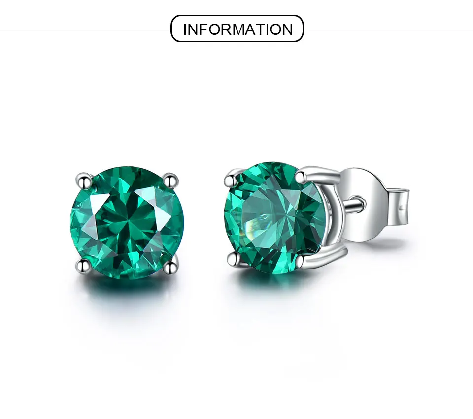 UMCHO-Emerald-925-sterling-silver-stud-earrings-for-women-EUJ002E-1-PC_01